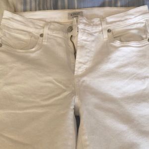 AGoldE White skinnies